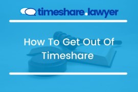 How To Get Out Of Timeshare