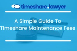 A Simple Guide To Timeshare Maintenance Fees