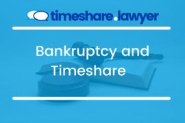 Bankruptcy and Timeshare