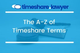 The A-Z Of Timeshare Terms You Need To Know