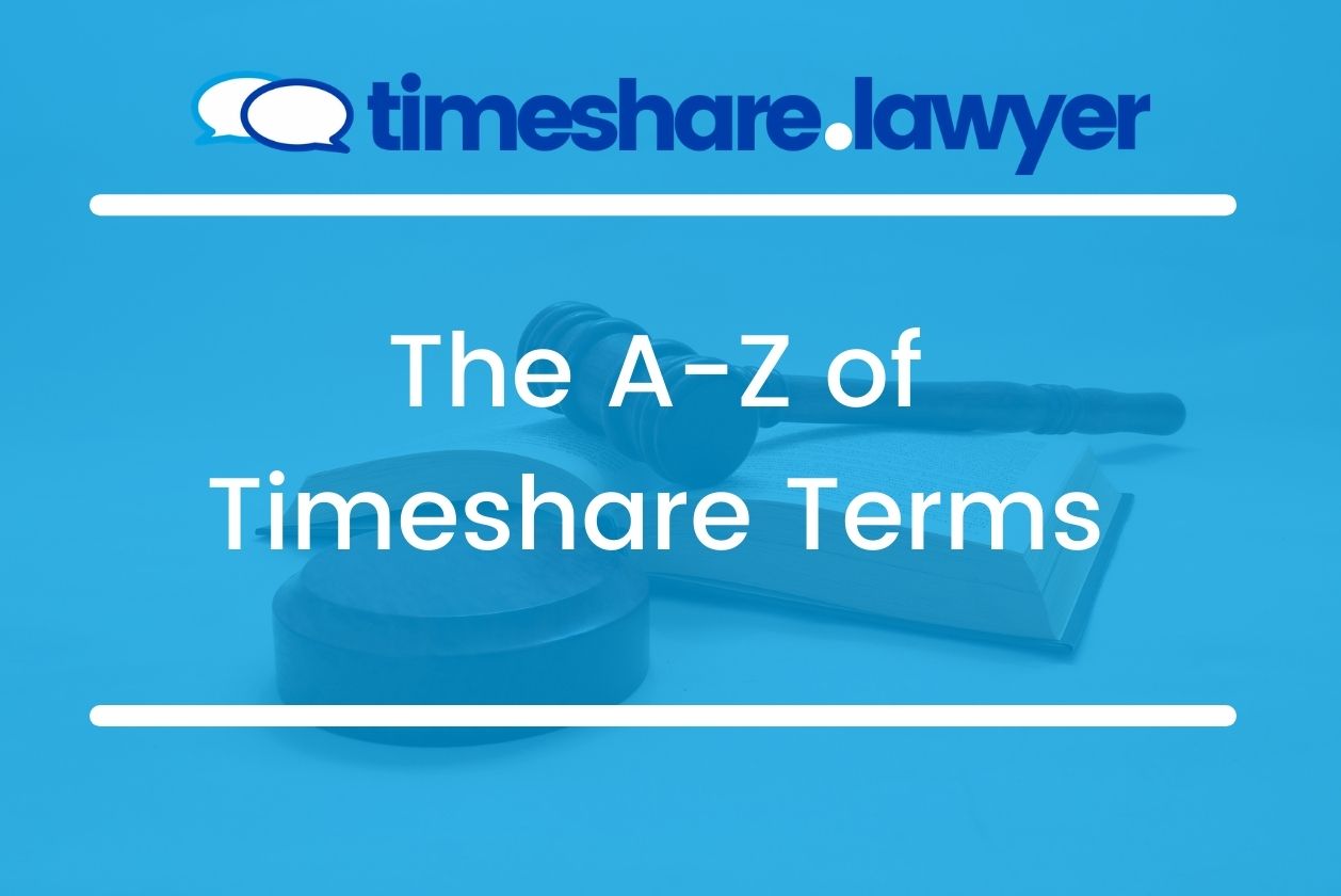 The A-Z of timeshare terms
