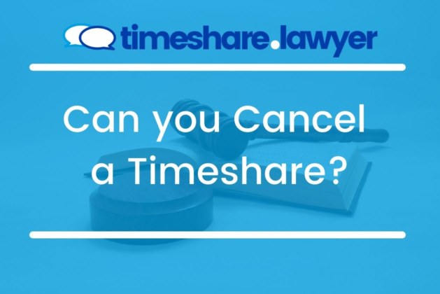 Can You Cancel A Timeshare?